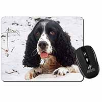 Blue Roan (Black+White) Cocker Spaniel Computer Mouse Mat