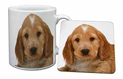 Cocker Spaniel Mug and Coaster Set