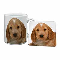 Cocker Spaniel Mug and Coaster Set