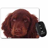 Chocolate Spaniel Puppy Computer Mouse Mat
