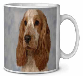 Orange Roan Cocker Spaniel Dog Ceramic 10oz Coffee Mug/Tea Cup