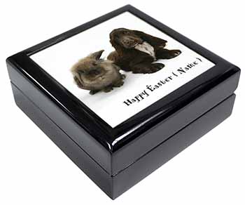 Personalised Rabbit+Dog Keepsake/Jewellery Box