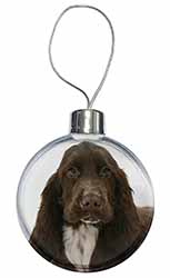 Chocolate Cocker Spaniel Dog Christmas Bauble