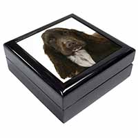 Chocolate Cocker Spaniel Dog Keepsake/Jewellery Box