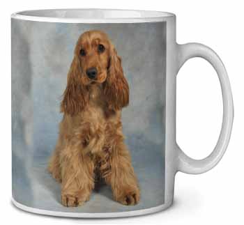 Red/Gold Cocker Spaniel Dog Ceramic 10oz Coffee Mug/Tea Cup