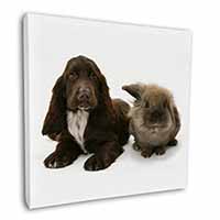 Cocker Spaniel Dog Square Canvas 12"x12" Wall Art Picture Print