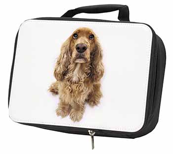 Cocker Spaniel Dog Black Insulated School Lunch Box/Picnic Bag