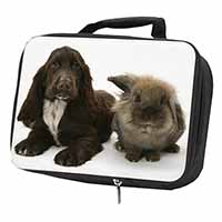 Cocker Spaniel Dog Black Insulated School Lunch Box/Picnic Bag