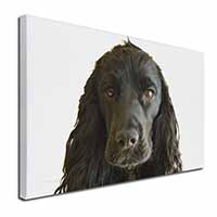 Black Cocker Spaniel Dog Canvas X-Large 30"x20" Wall Art Print