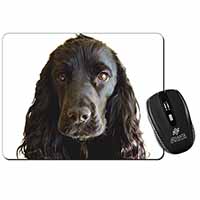 Black Cocker Spaniel Dog Computer Mouse Mat