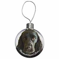 Cocker Spaniel-With Love Christmas Bauble