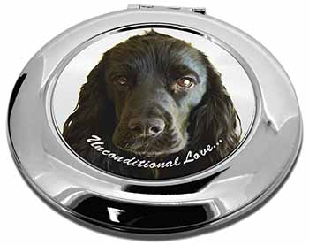 Cocker Spaniel-With Love Make-Up Round Compact Mirror