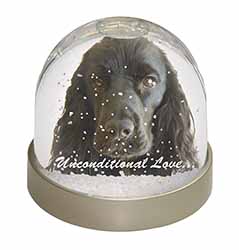 Cocker Spaniel-With Love Snow Globe Photo Waterball