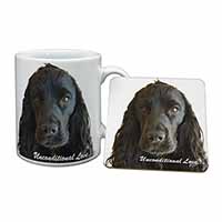 Cocker Spaniel-With Love Mug and Coaster Set