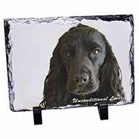 Cocker Spaniel-With Love, Stunning Photo Slate