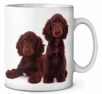 Chocolate Cocker Spaniel Dogs Ceramic 10oz Coffee Mug/Tea Cup