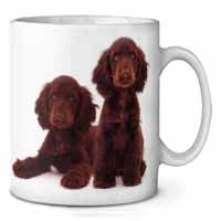 Chocolate Cocker Spaniel Dogs Ceramic 10oz Coffee Mug/Tea Cup