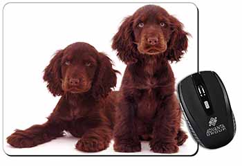 Chocolate Cocker Spaniel Dogs Computer Mouse Mat