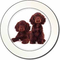 Chocolate Cocker Spaniel Dogs Car or Van Permit Holder/Tax Disc Holder