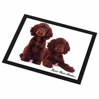 Chocolate Cocker Spaniels 