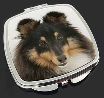 Tri-Colour Shetland Sheepdog Make-Up Compact Mirror