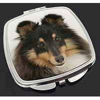 Tri-Colour Shetland Sheepdog Make-Up Compact Mirror