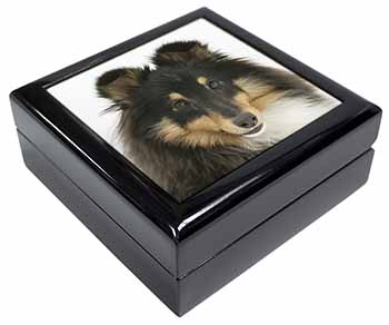 Tri-Colour Shetland Sheepdog Keepsake/Jewellery Box