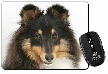 Tri-Colour Shetland Sheepdog Computer Mouse Mat