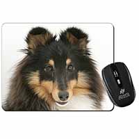 Tri-Colour Shetland Sheepdog Computer Mouse Mat