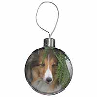 Shetland Sheepdog Christmas Bauble