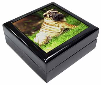 Cute Shar-Pei Dog Keepsake/Jewellery Box