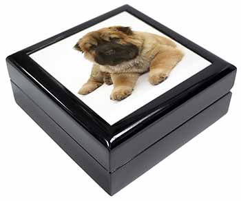 Bear Coated Shar-Pei Puppy Dog Keepsake/Jewellery Box