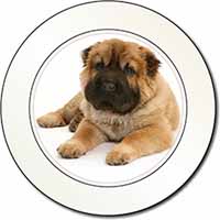 Bear Coated Shar-Pei Puppy Dog Car or Van Permit Holder/Tax Disc Holder