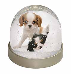 Cavalier King Charles Spaniels Snow Globe Photo Waterball