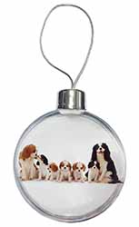 King Charles Spaniel Dogs Christmas Bauble