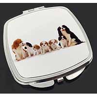 King Charles Spaniel Dogs Make-Up Compact Mirror