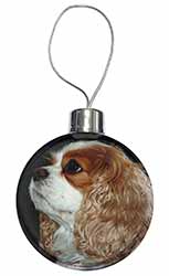 Blenheim King Charles Spaniel Christmas Bauble