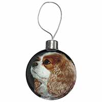 Blenheim King Charles Spaniel Christmas Bauble