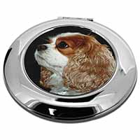 Blenheim King Charles Spaniel Make-Up Round Compact Mirror