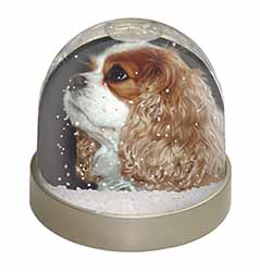 Blenheim King Charles Spaniel Snow Globe Photo Waterball