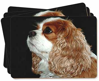 Blenheim King Charles Spaniel Picture Placemats in Gift Box