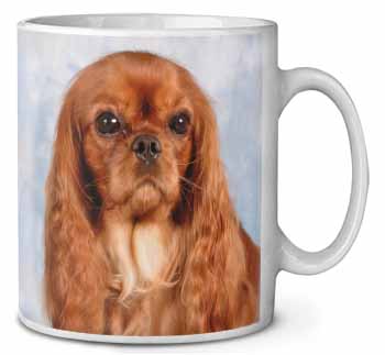 Ruby King Charles Spaniel Dog Ceramic 10oz Coffee Mug/Tea Cup