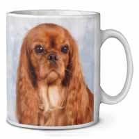 Ruby King Charles Spaniel Dog Ceramic 10oz Coffee Mug/Tea Cup