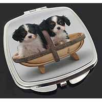 King Charles Spaniel Puppy Dogs Make-Up Compact Mirror