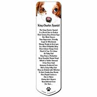 Cavalier King Charles Spaniel Bookmark, Book mark, Printed full colour