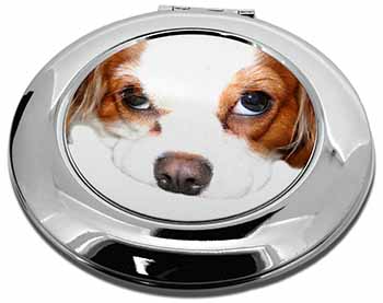 Cavalier King Charles Spaniel Make-Up Round Compact Mirror