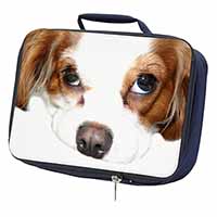 Cavalier King Charles Spaniel Navy Insulated School Lunch Box/Picnic Bag