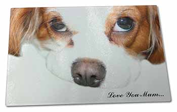 Large Glass Cutting Chopping Board Cavalier King Charles 