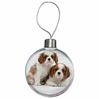 Blenheim King Charles Spaniels Christmas Bauble