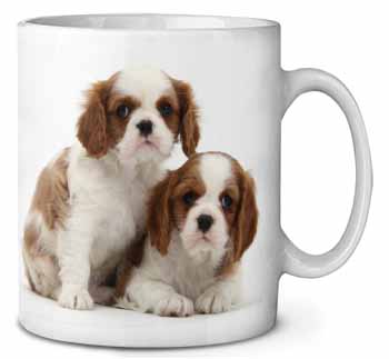 Blenheim King Charles Spaniels Ceramic 10oz Coffee Mug/Tea Cup